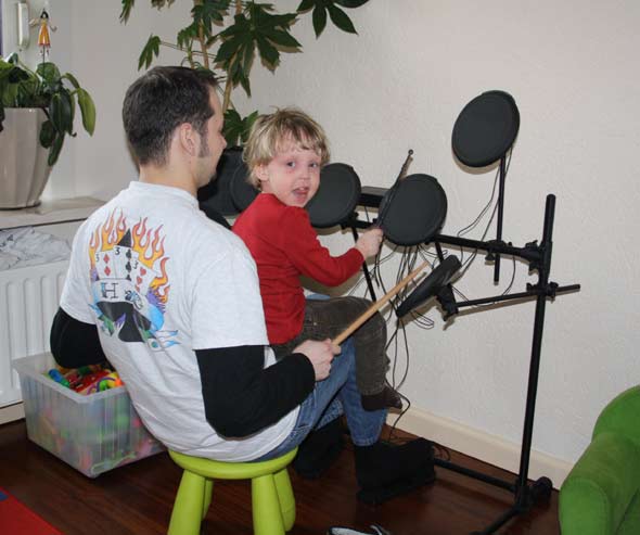 Jasper de drummer
