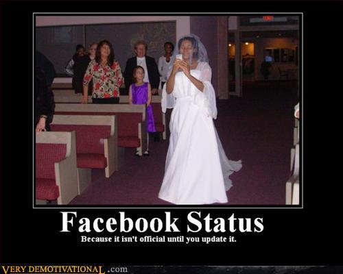Maandagmorgenhumor: Facebookstatus