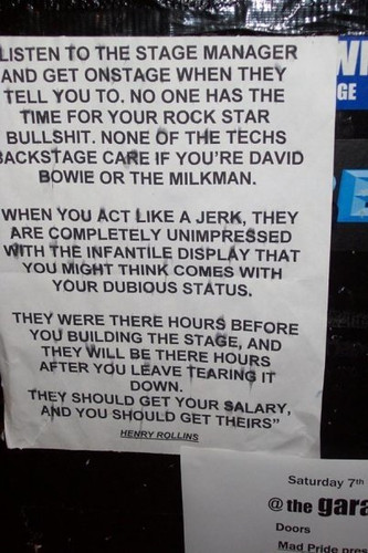 Maandagmorgenhumor: Rollins ranting