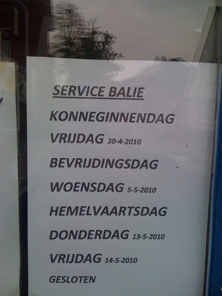 Ah, dus zo spellen ze dat in Brabant...