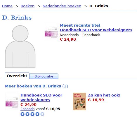 bol Mijn tweede vermelding op Bol.com is een feit