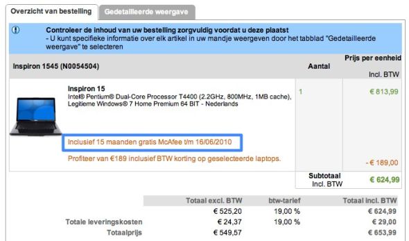 Lekker bezig bij Dell