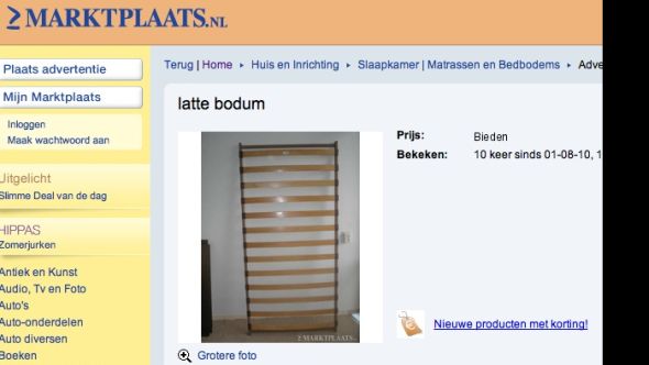 Iemand nog een latte bodum nodig?