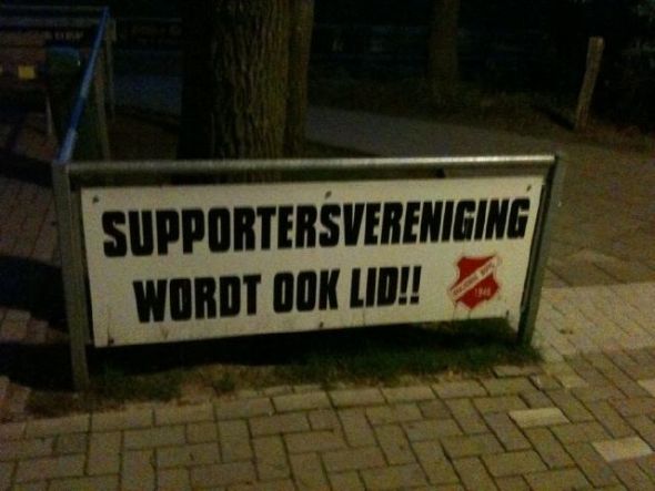 Deze supportersvereniging kijkt niet op een t meer of minder