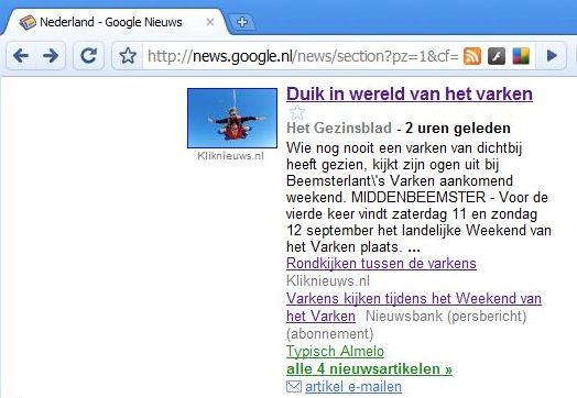 Google News in de war
