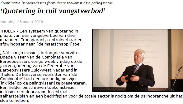 Nomen est omen: Doede Visser