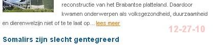 trema Trema's in nieuwsbrieven, altijd lastig