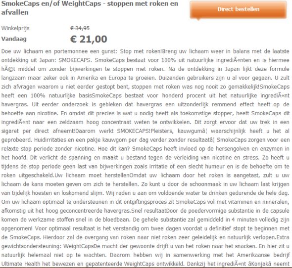 "Zo'n lap tekst is goed voor Google"