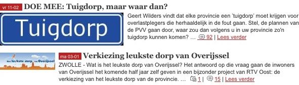 tuigdorp Mooie combi van de Stentor