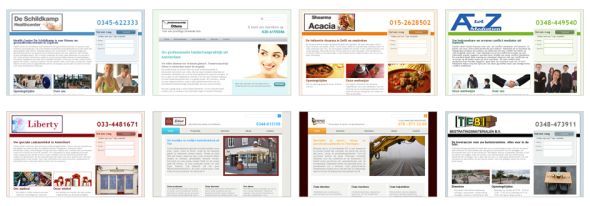 De Telefoongids bouwt ook websites: eenheidsworst