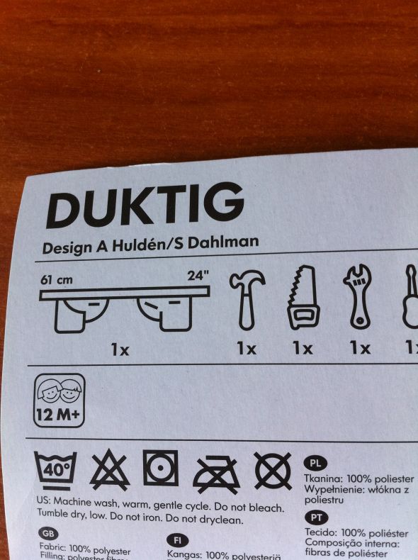 Gave namen, die producten van IKEA