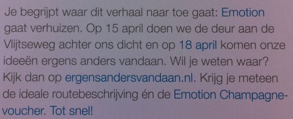 emotion1 Je eigen geheim verklappen in een DM