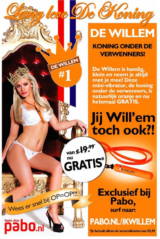 Pabo haakt in op Koninginnedag