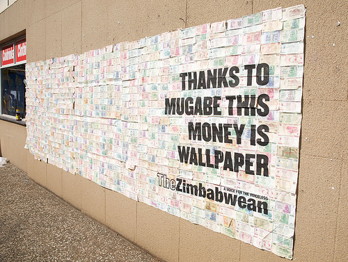 Actuele advertentie uit Zimbabwe
