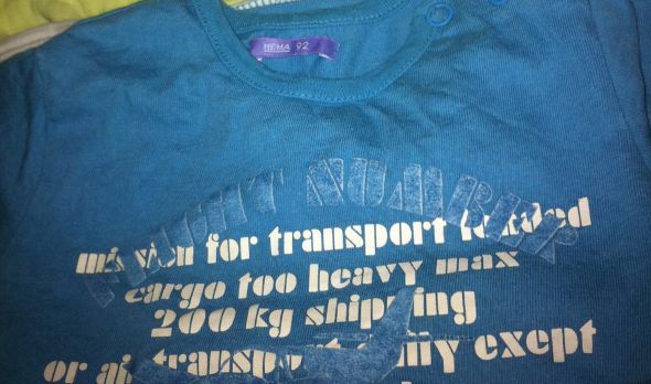 Zelfs op kinderkleding staan spelfouten
