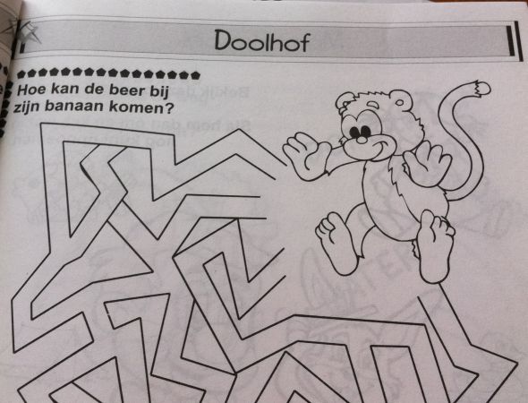 Duidelijk een goedkoop vakantieboek