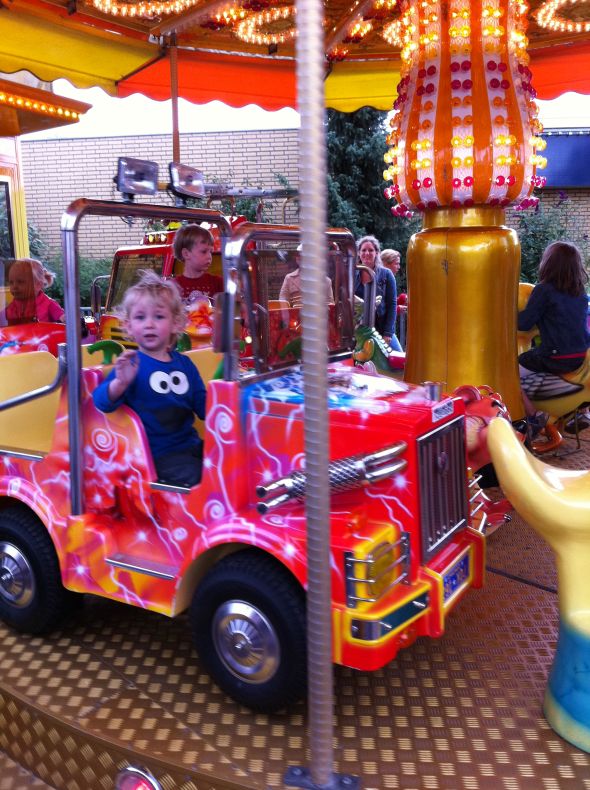Op de kermis