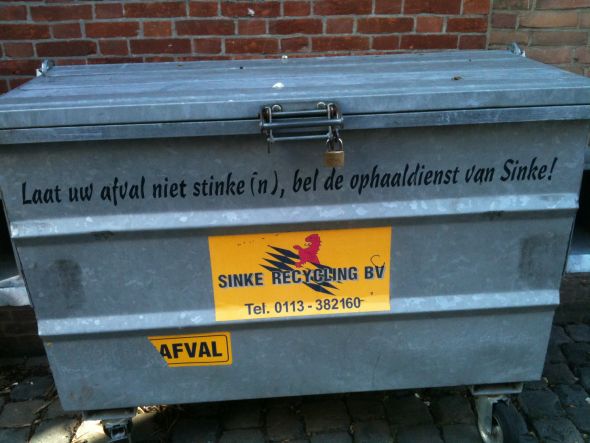 Laat uw afval niet stinke(n)
