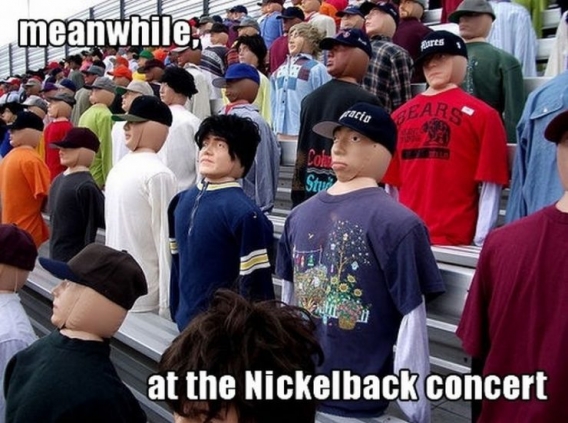 Maandagmorgenhumor: hoe Nickelback-concerten uitverkocht raken