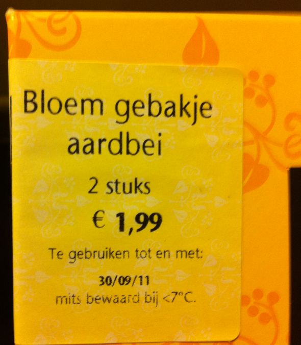 Wat is het nou: een bloem, gebakje of aardbei?