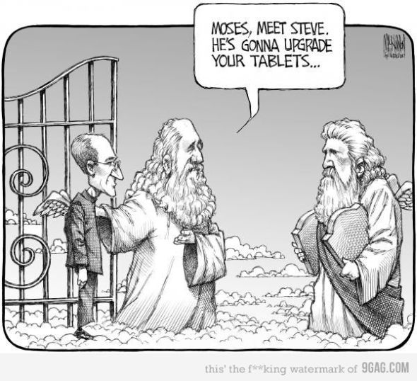 Maandagmorgenhumor: Steve Jobs kan direct aan de slag