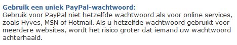 PayPal maakt een d/t-foutje