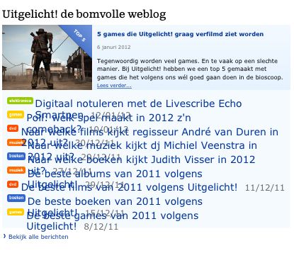 Ja, dat is inderdaad bomvol
