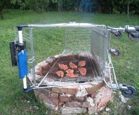 Maandagmorgenhumor: creatief barbecueën