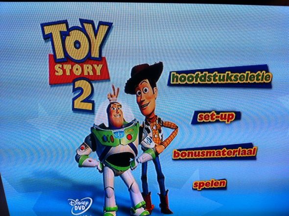 Leer fout spellen met Toy Story