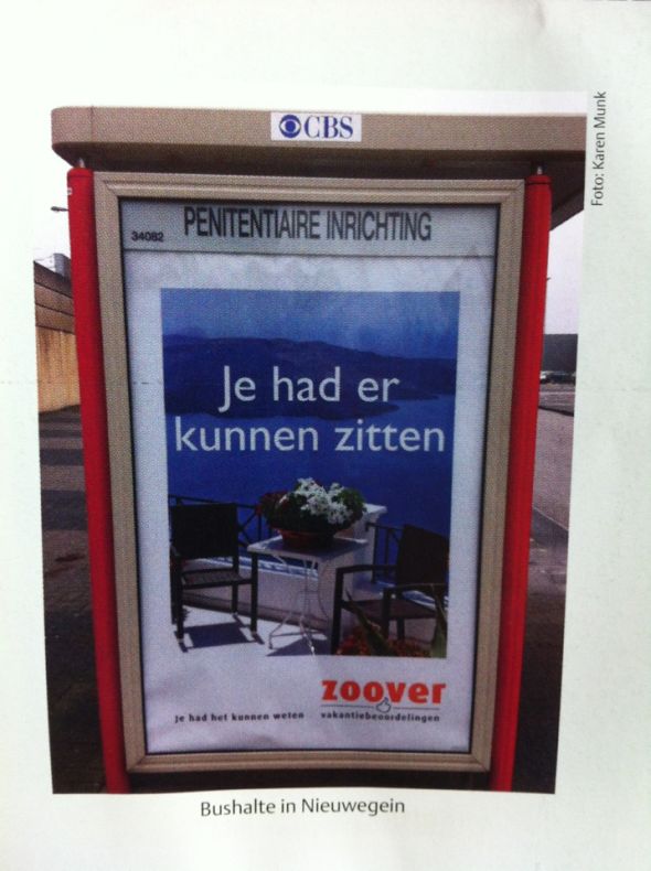 Maandagmorgenhumor: je had er kunnen zitten