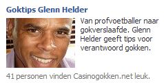 Is Glenn Helder de juiste persoon om gokadvies te geven?