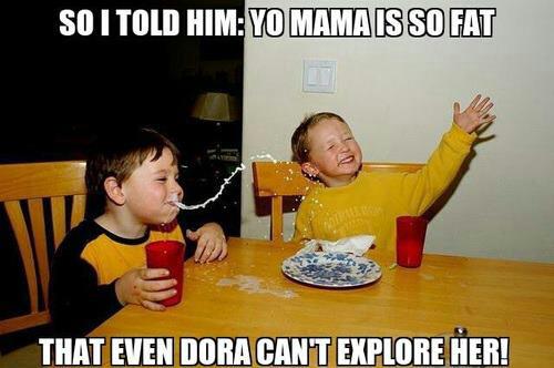 Maandagmorgenhumor: yo mama!
