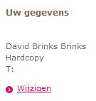 Dus: jij hebt foute gegevens en ik moet dat zelf oplossen?