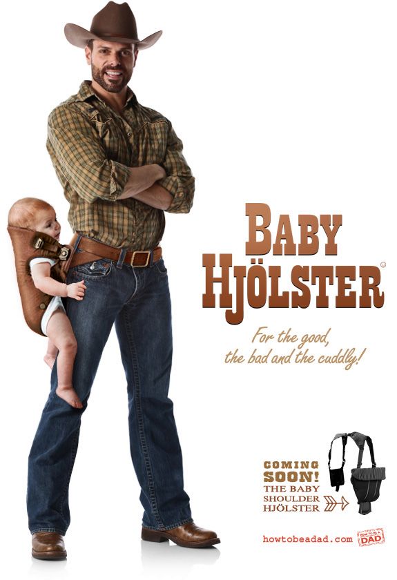 Maandagmorgenhumor: een holster voor je baby