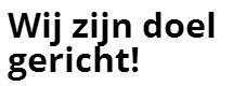 Een klein streepje zorgt er ineens voor dat het klopt