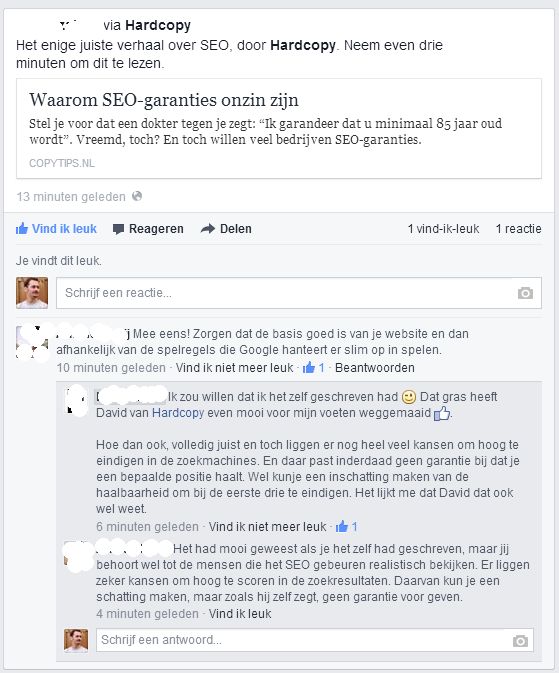 Kijk, dat zijn de complimenten!