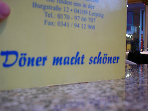 Maandagmorgenhumor: goede slogan voor döner