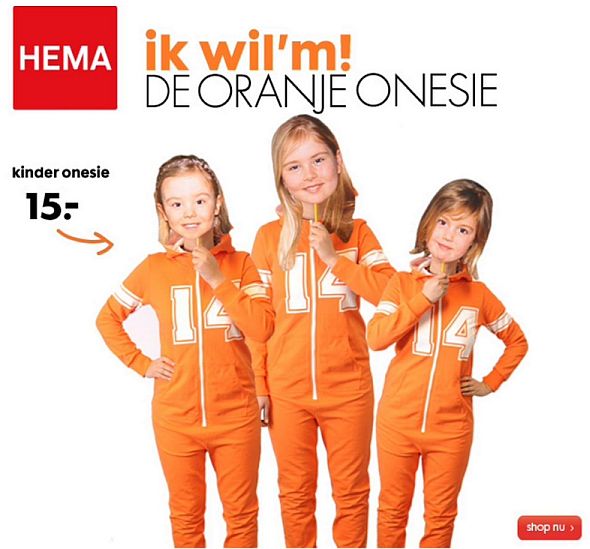 Hema zoekt de grenzen van het portretrecht op met prinsesjes