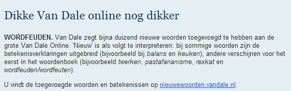 Mooie kopregel!