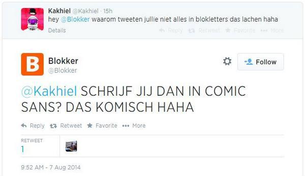 Vrijdagmorgenhumor: Blokker wint van Kakhiel