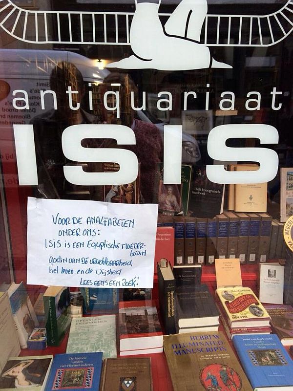 Ja, er zijn ook nog anderen die Isis heten