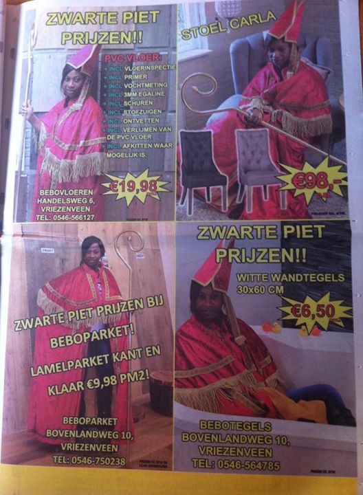 Inhaken op Zwarte Piet