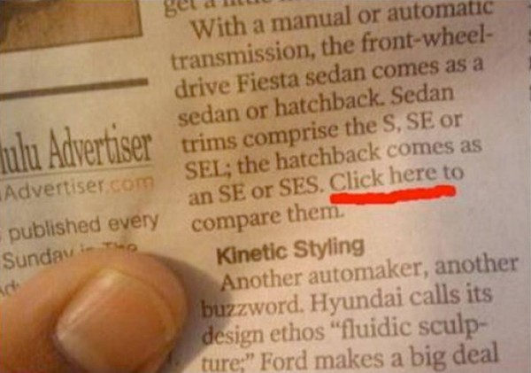 Maandagmorgenhumor: klikken in de krant