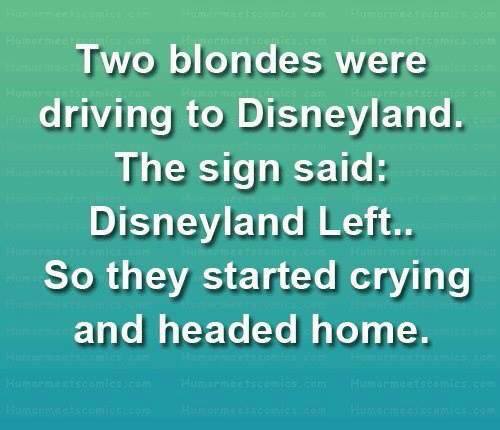 Maandagmorgenhumor: Disneyland