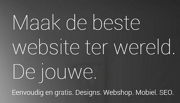 Mooi, je krijgt er meteen SEO bij!
